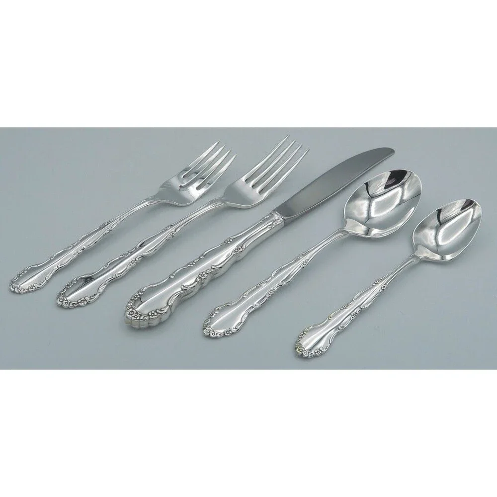 SET of 4 Utensils 1881 Rogers Oneida FLIRTATION Silver Plate CHOOSE Utensil